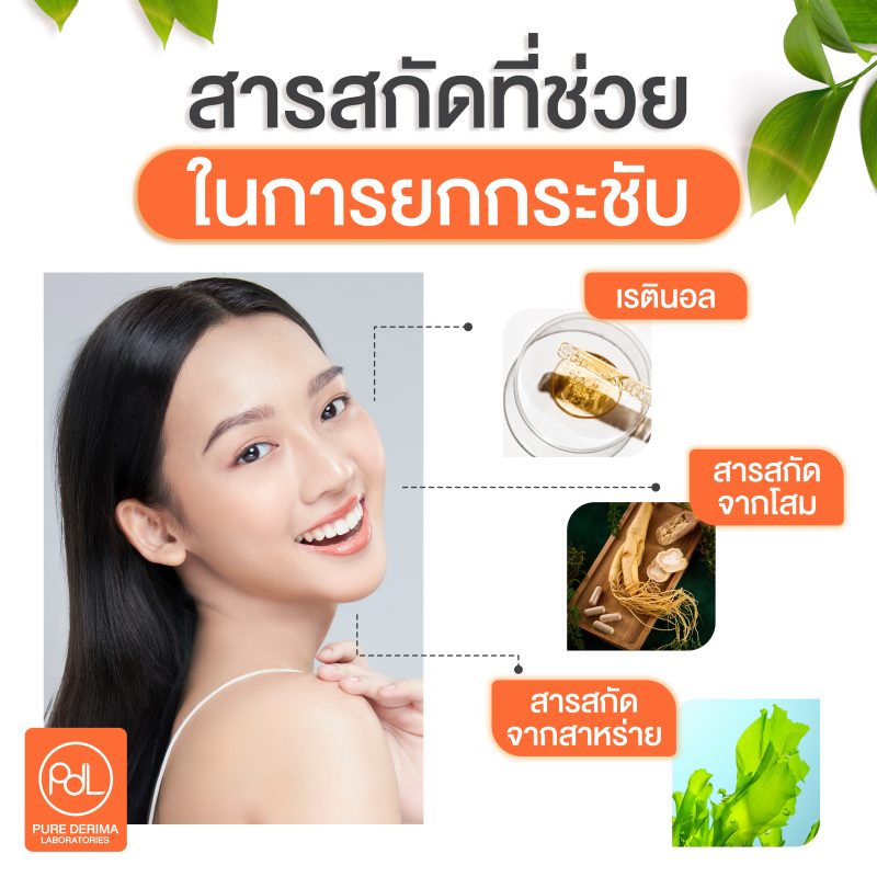 สารสกัดในการยกกระชับ