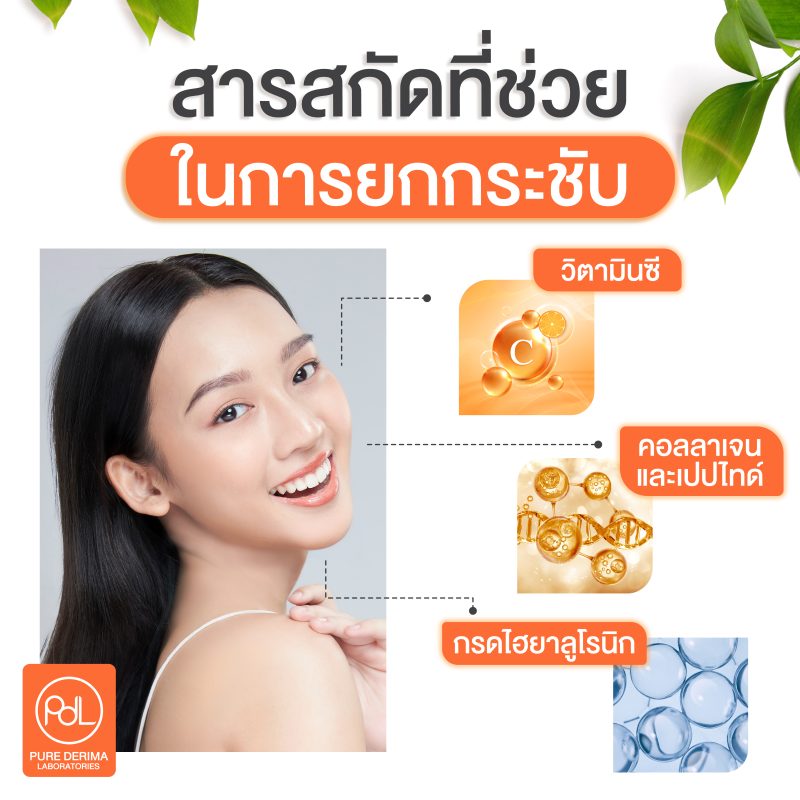 สารสกัดที่ช่วยในการยกกระชับ