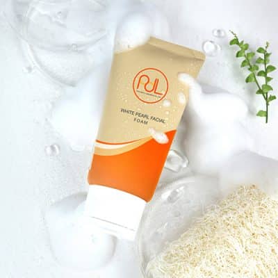 white pearl facial foam 1