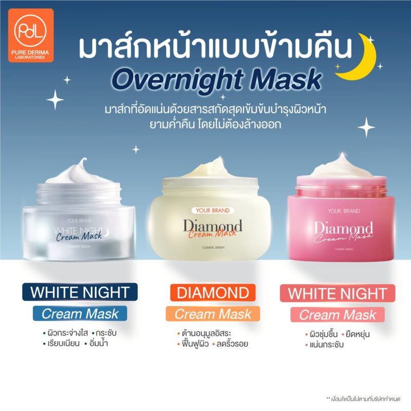 มาส์กหน้าแบบข้ามคืน (Overnight Mask)