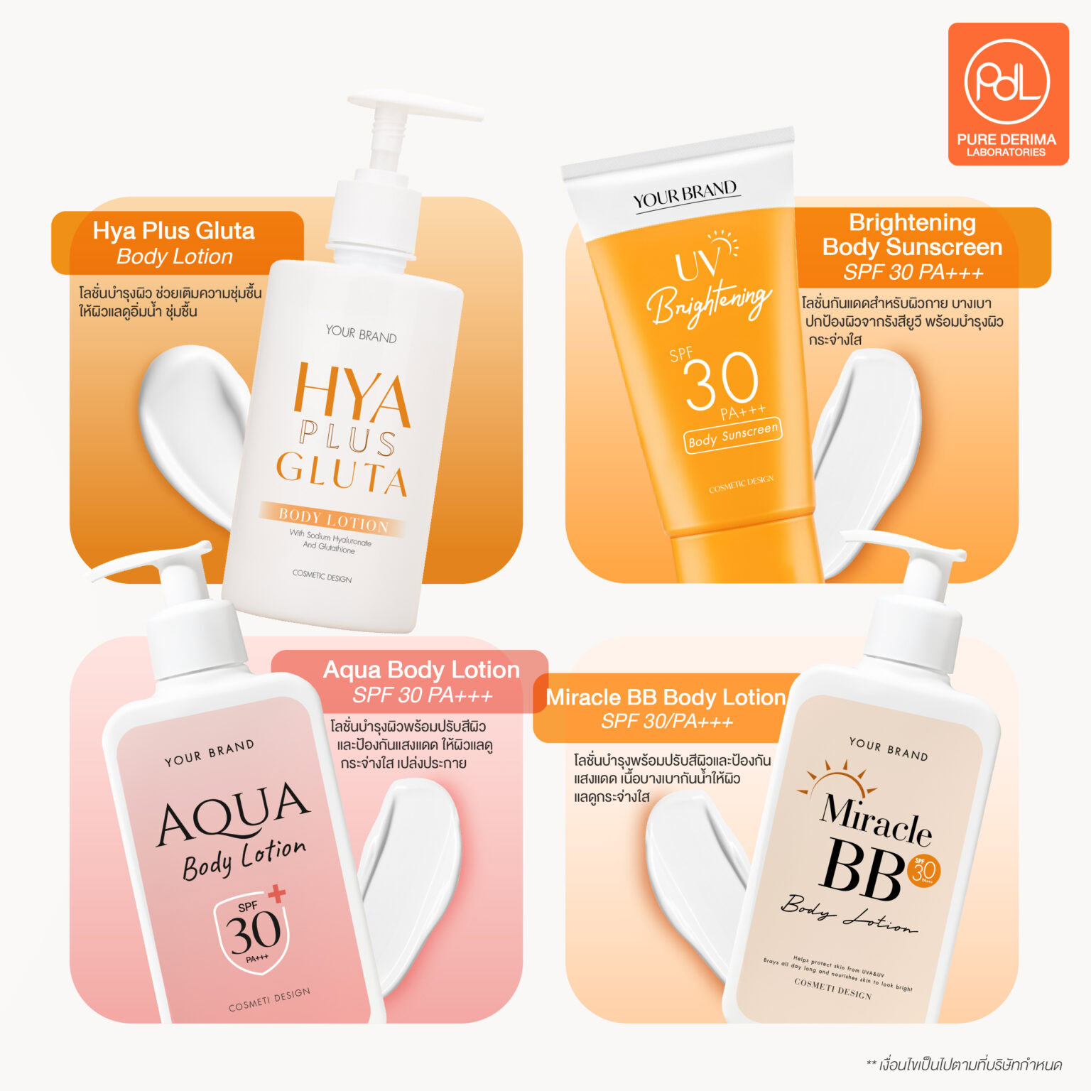 Body Care มีสูตรมาตรฐานอะไรบ้าง ?