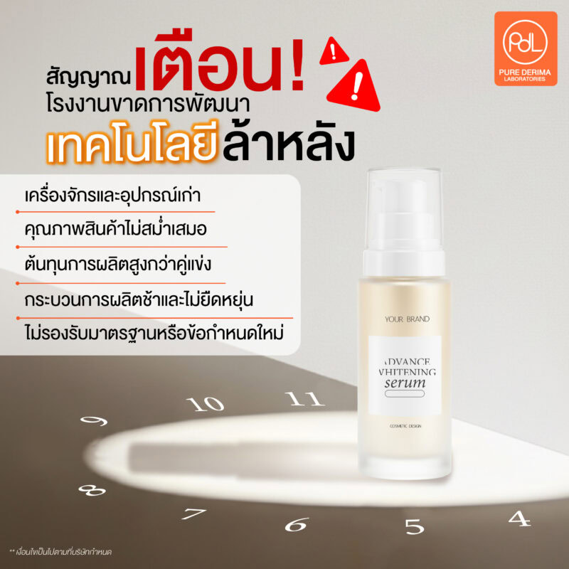 สัญญาณเตือนว่าโรงงานขาดการพัฒนา เทคโนโลยีล้าหลัง 