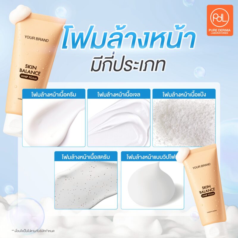 โฟมล้างหน้า มีกี่ประเภท? เจาะลึกสูตรโฟมล้างหน้าสูตรอ่อนโยน พร้อมแนวทางพัฒนาสูตรกับโรงงานรับผลิต 2 โฟมล้างหน้ามีกี่ประเภท? เลือกอย่างไรให้เหมาะกับผิว