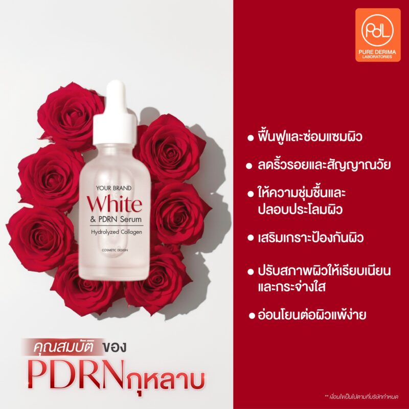 PDRN กุหลาบวัตถุดิบสกินแคร์พรีเมียม เหมาะกับผลิตภัณฑ์ประเภทใดบ้าง ? 2 PDRN กุหลาบมีคุณสมบัติอย่างไรบ้าง ?