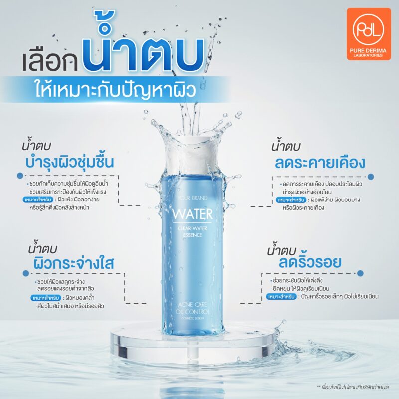น้ำตบ คืออะไร? ตัวช่วยผิวชุ่มชื้นที่ควรมี เลือกแบบไหนให้ตอบโจทย์ผิว 3 เลือกน้ำตบอย่างไรให้เหมาะกับปัญหาผิว