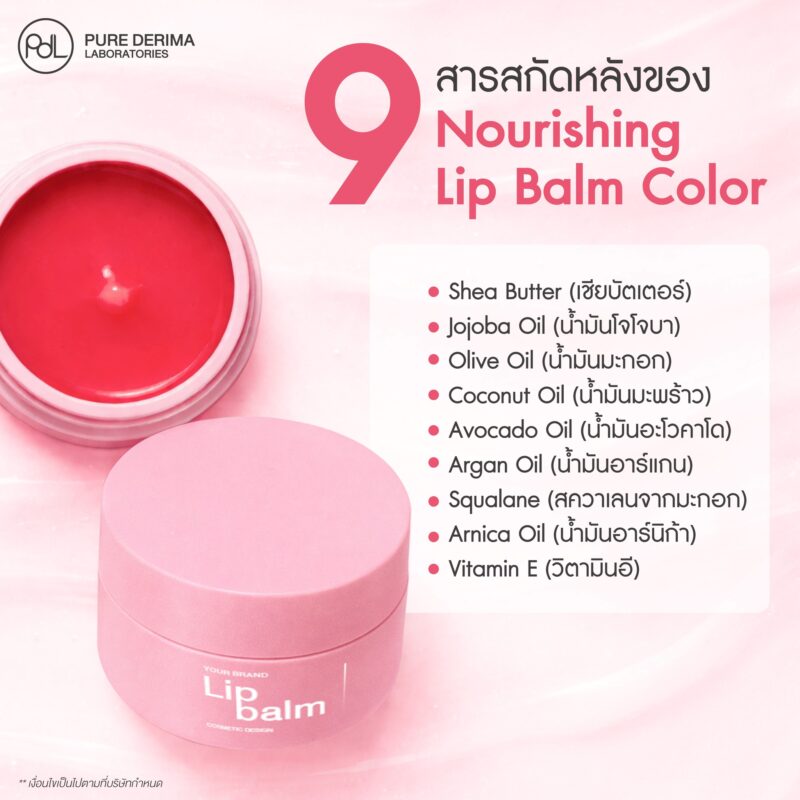 Lip Balm Color ลิปบาล์มบำรุงพร้อมเติมสีสัน และอัปเดตเทรนด์ Hybrid Cosmetics ที่ควรรู้ 3 สารสกัดหลักของ Nourishing Lip Balm Color