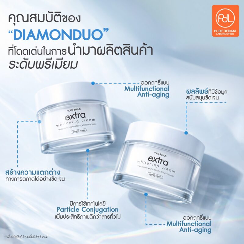 DIAMONDUO สารสกัดอัญมณีล้ำค่า ช่วยยกระดับความพรีเมียม และผลลัพธ์ให้แบรนด์คุณ 3 คุณสมบัติของ DIAMONDUO ที่โดดเด่นในการนำมาผลิตสินค้าระดับพรีเมียม