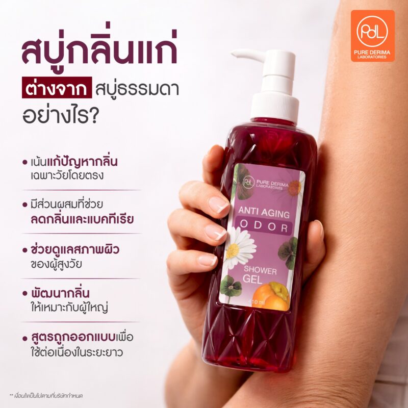 รับผลิตสบู่ลดกลิ่นแก่ครบวงจร มีสูตรมาตรฐานขายดี พร้อมสร้างแบรนด์ 2 สบู่ลดกลิ่นแก่ต่างจากสบู่ธรรมดาอย่างไร?