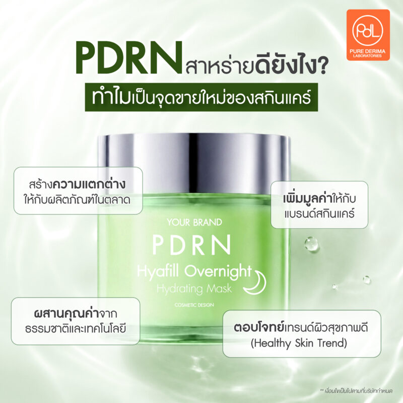 PDRN สาหร่ายดียังไง? เจาะลึกคุณสมบัติที่ช่วยเพิ่มจุดขายให้แบรนด์ 3 PDRN สาหร่ายดียังไง? ทำไมเป็นจุดขายใหม่ของแบรนด์สกินแคร์
